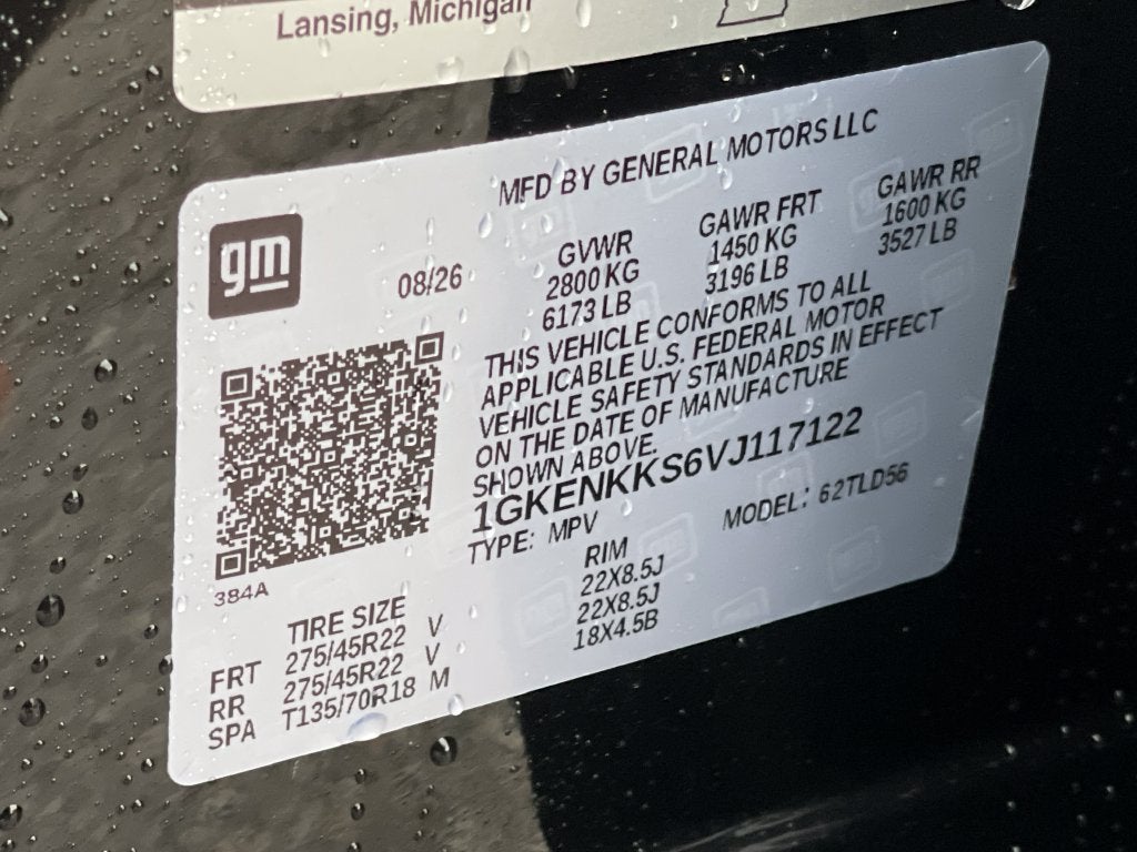 2027 GMC Acadia Elevation