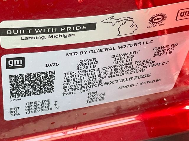 2026 GMC Acadia Elevation