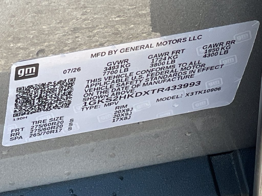 2026 GMC Yukon XL AT4