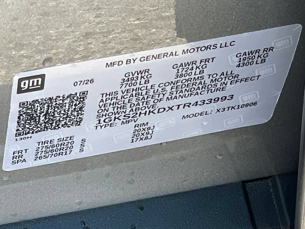 2026 GMC Yukon XL AT4