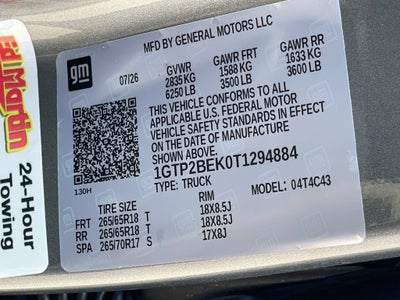2026 GMC Canyon Elevation