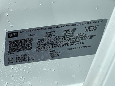 2026 GMC Terrain Elevation