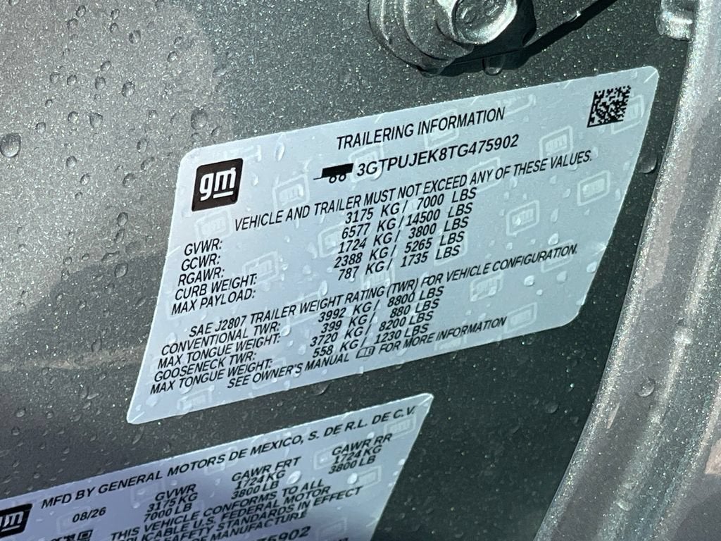 2026 GMC Sierra 1500 Elevation