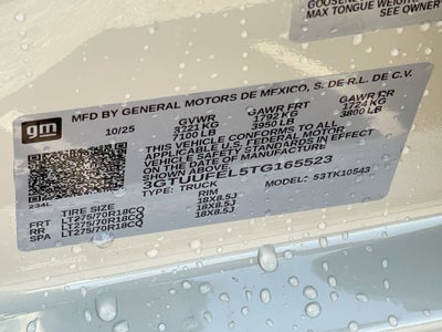 2026 GMC Sierra 1500 AT4X