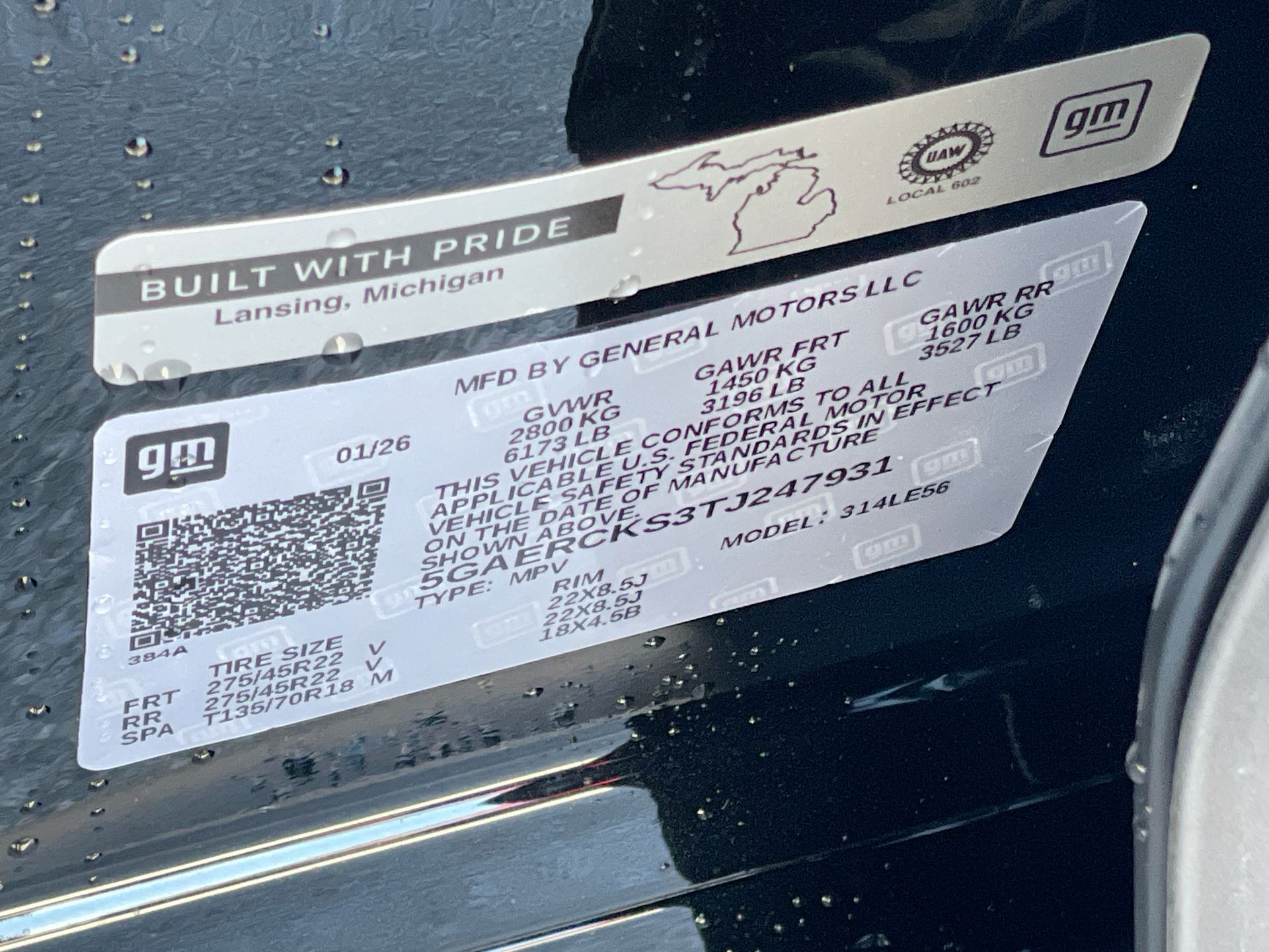 2026 Buick Enclave Avenir