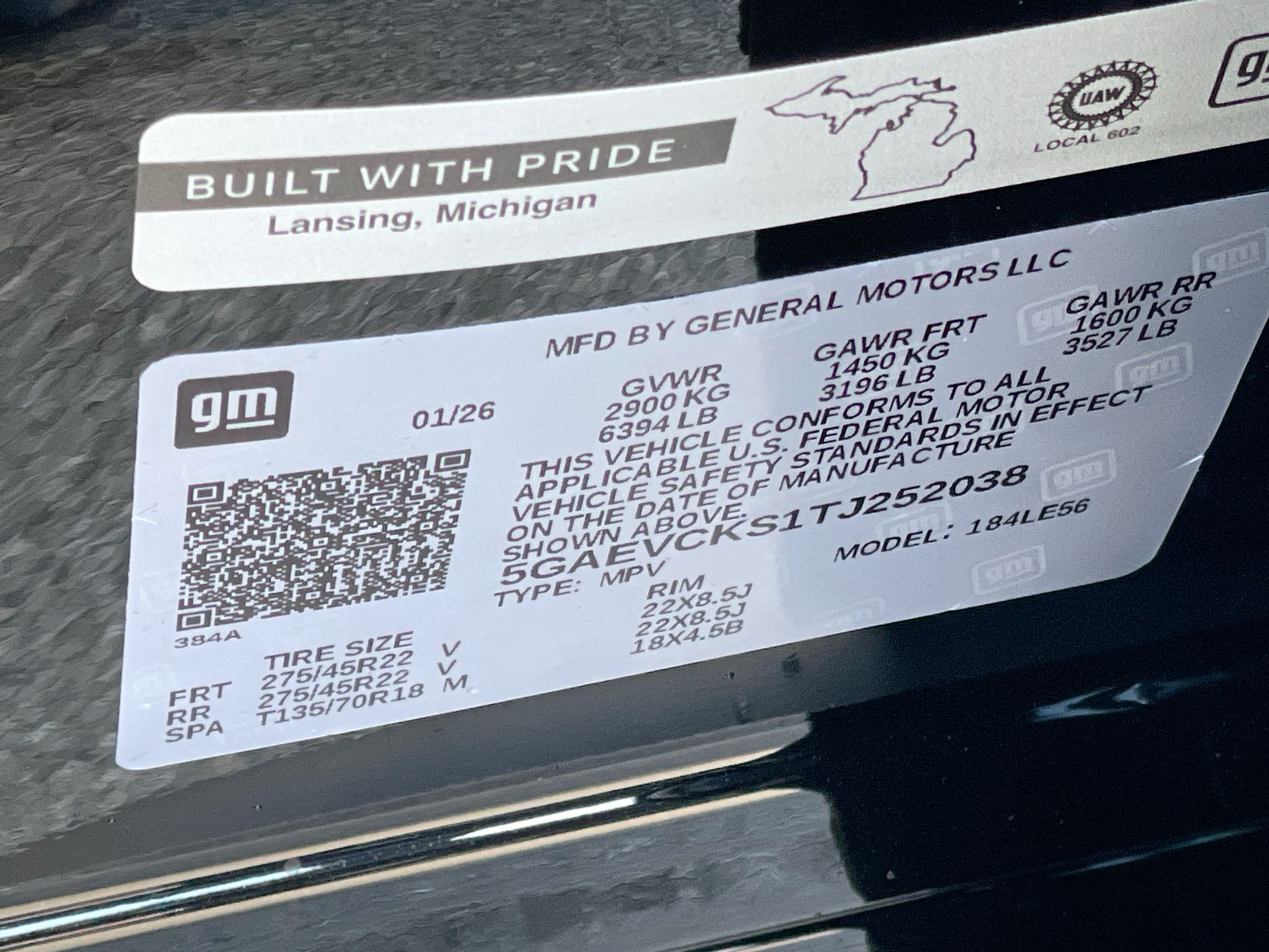 2026 Buick Enclave Avenir