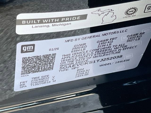 2026 Buick Enclave Avenir