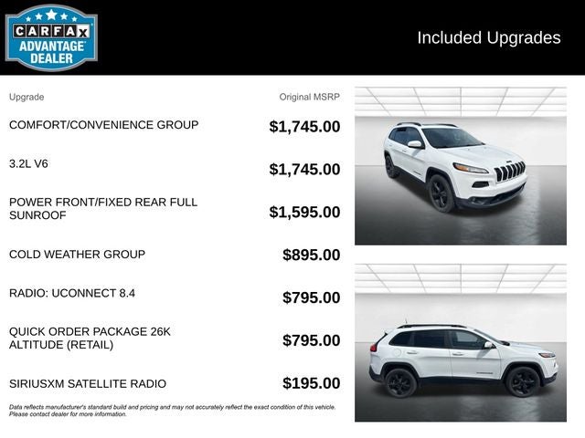 2016 Jeep Cherokee Altitude