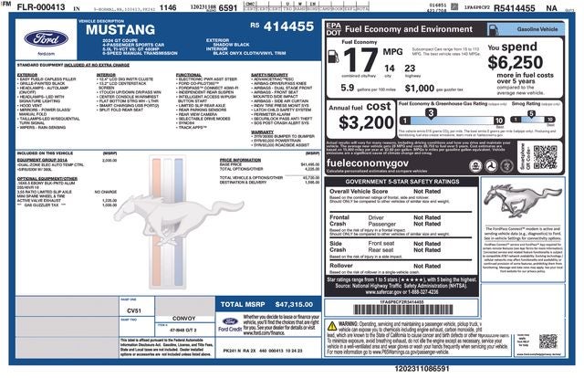 2024 Ford Mustang GT