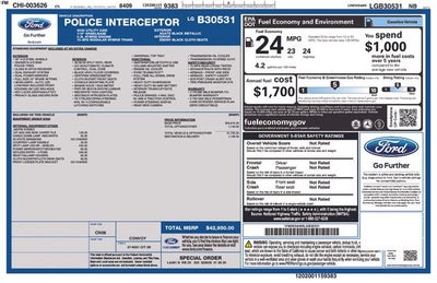 2020 Ford Utility Police Interceptor Base