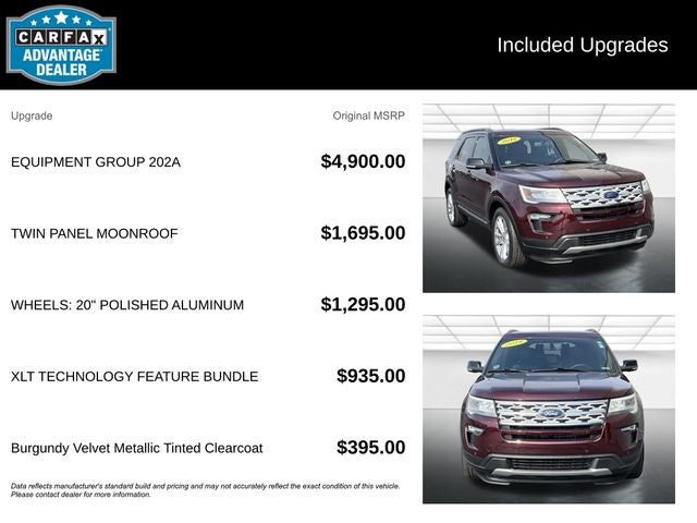 2018 Ford Explorer XLT