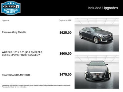 2018 Cadillac CTS Sedan Luxury AWD