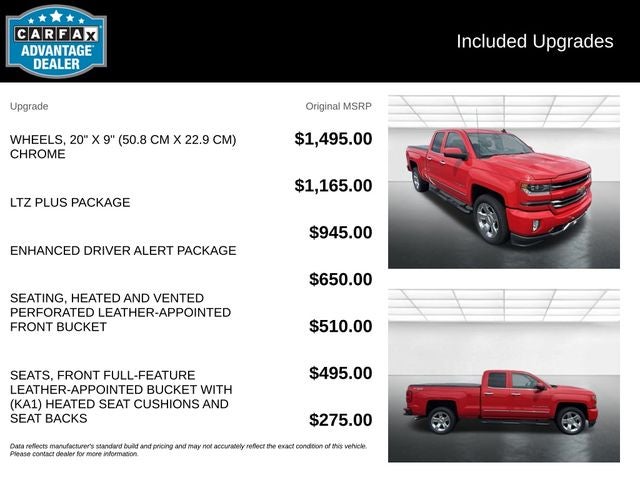 2016 Chevrolet Silverado 1500 LTZ 2LZ