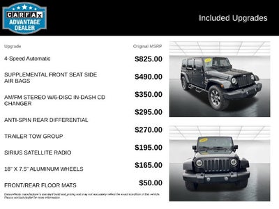 2007 Jeep Wrangler Unlimited Sahara