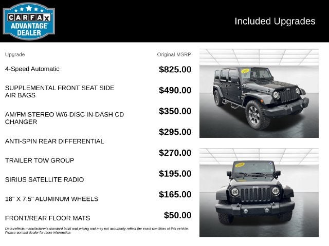 2007 Jeep Wrangler Unlimited Sahara