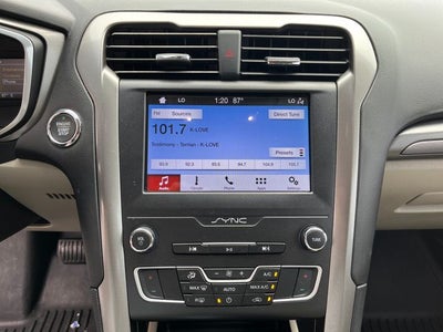 2019 Ford Fusion SE