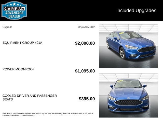 2017 Ford Fusion Sport