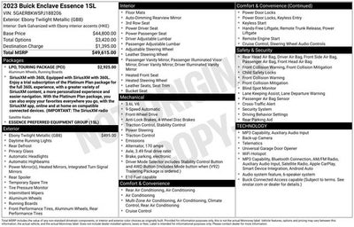 2023 Buick Enclave Essence
