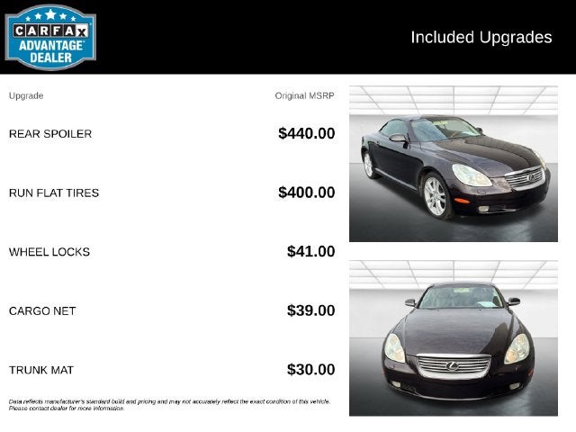2002 Lexus SC 430