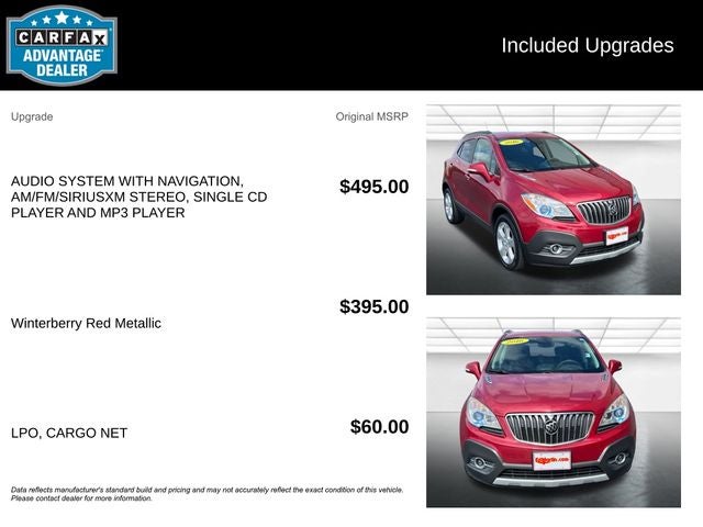2016 Buick Encore Convenience