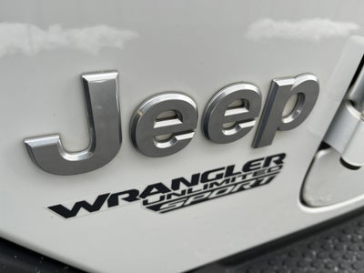 2018 Jeep Wrangler Unlimited Sport S