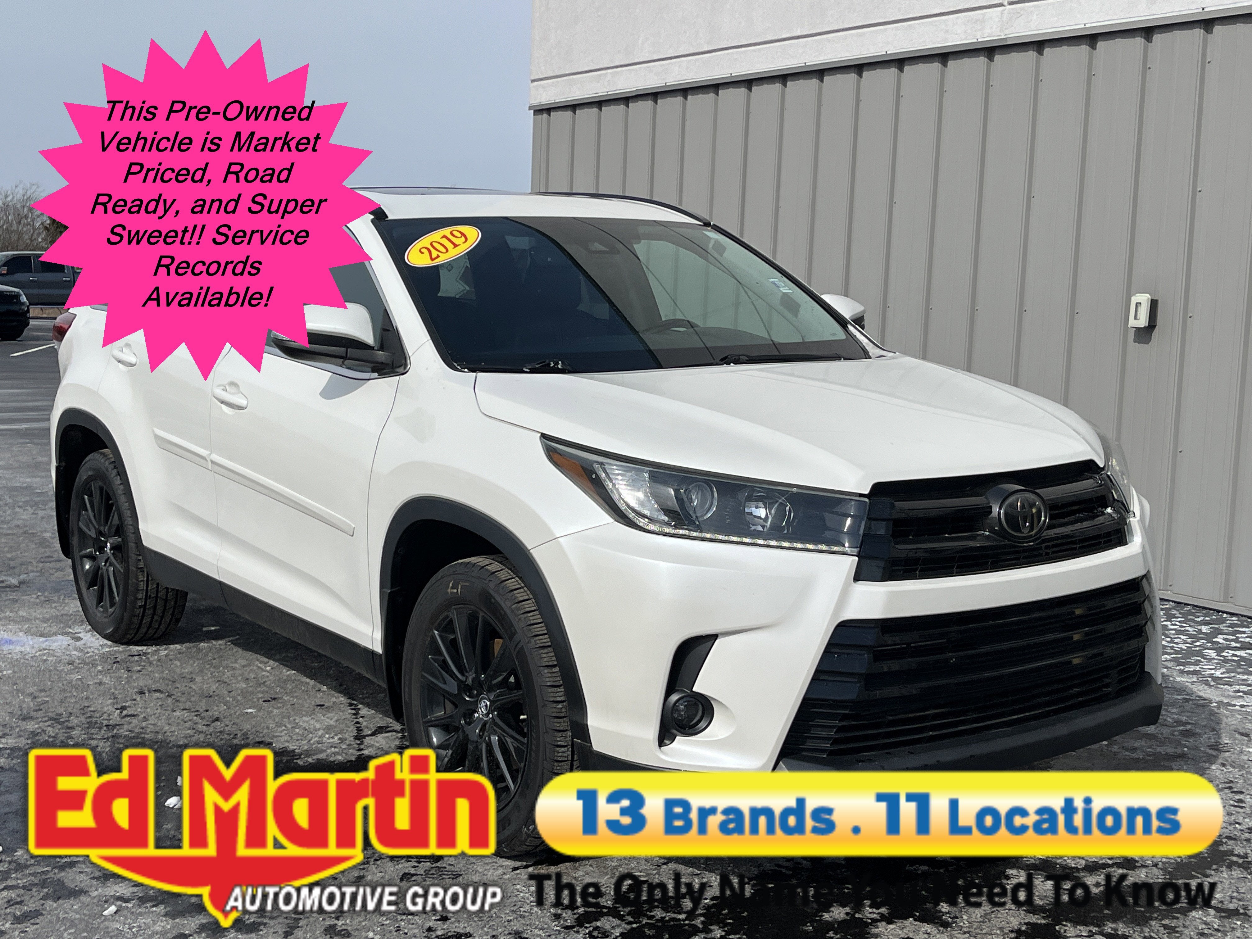 2019 Toyota Highlander SE