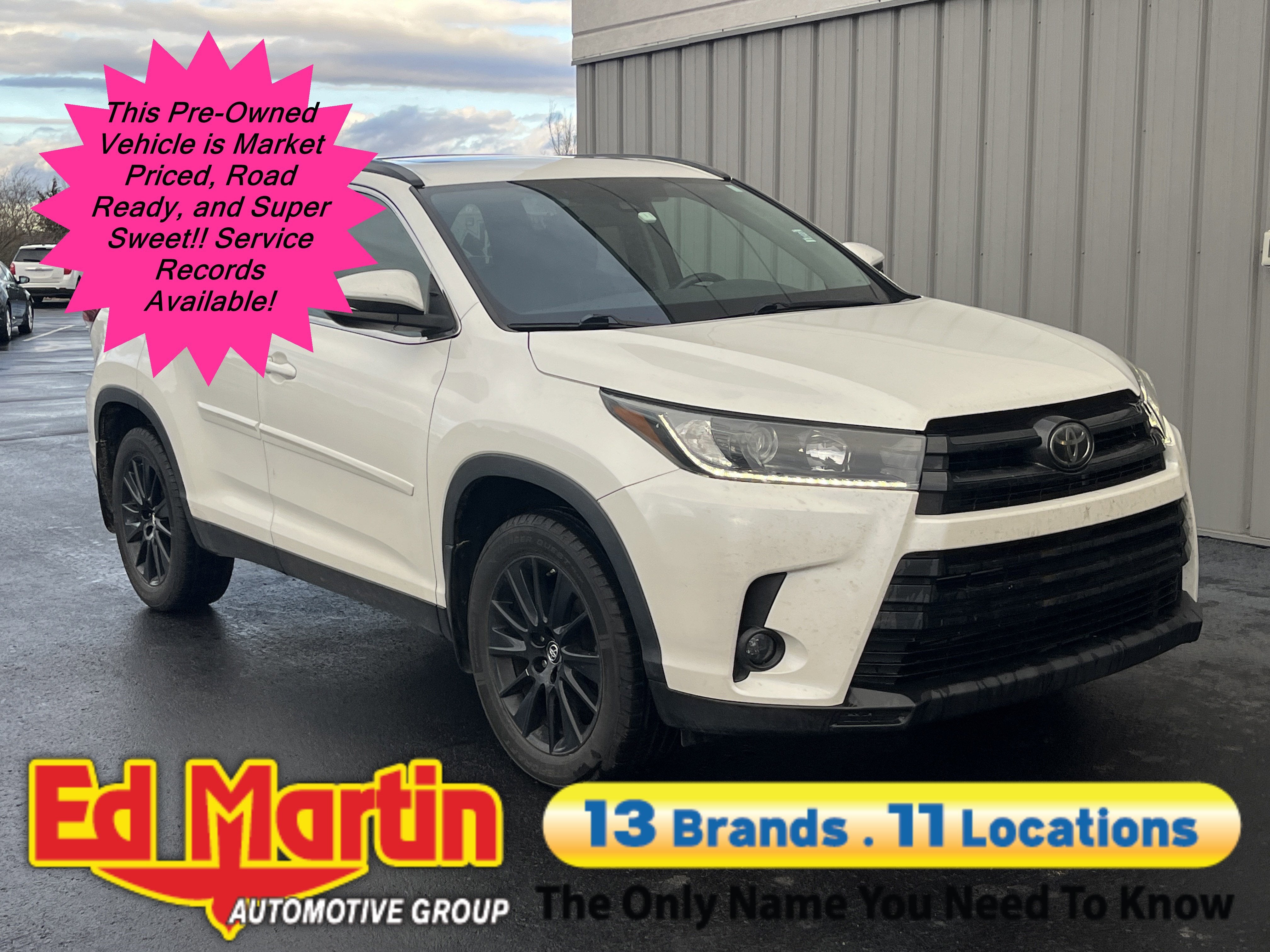 2019 Toyota Highlander SE