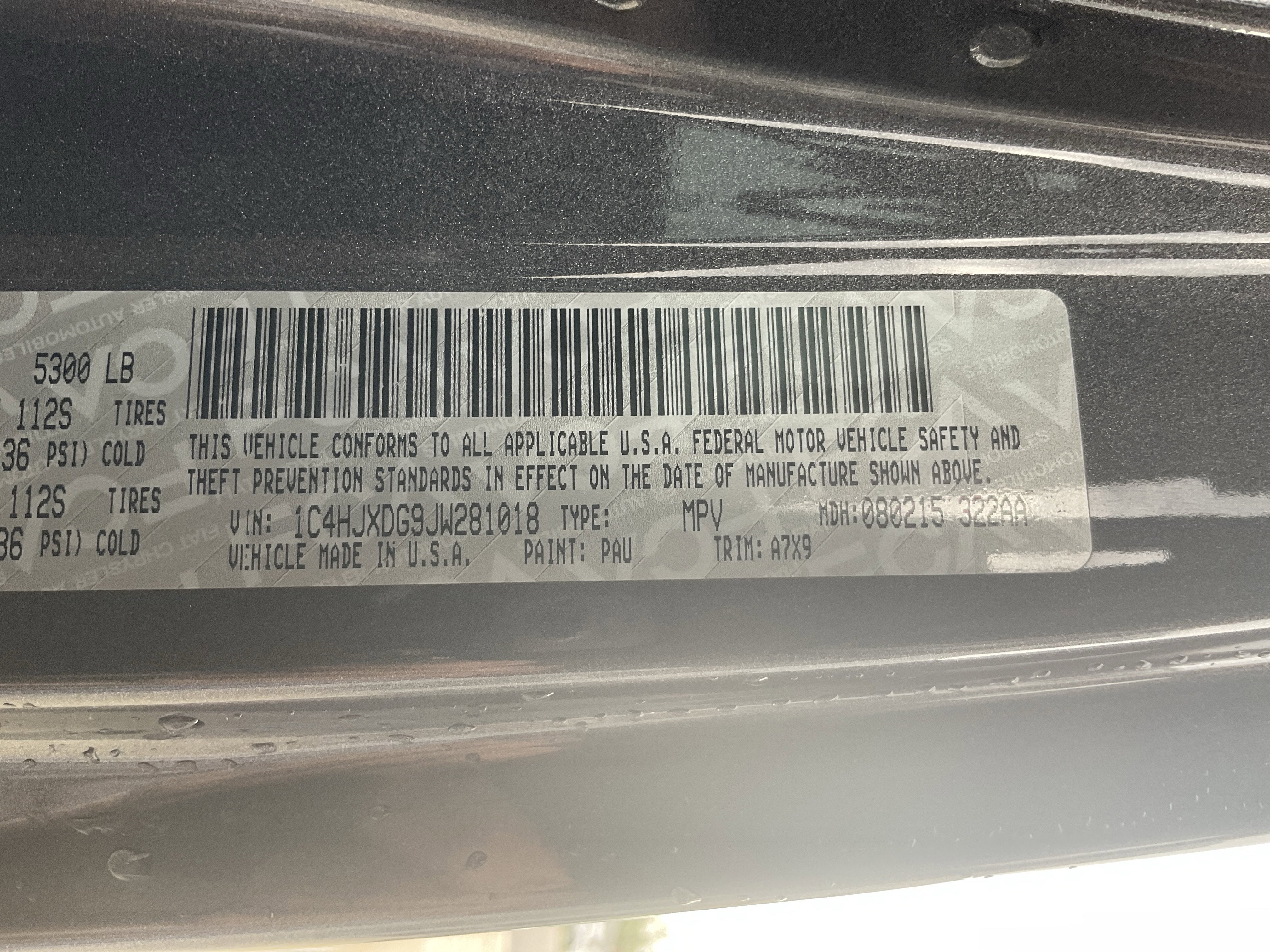 2018 Jeep Wrangler Unlimited Sport S