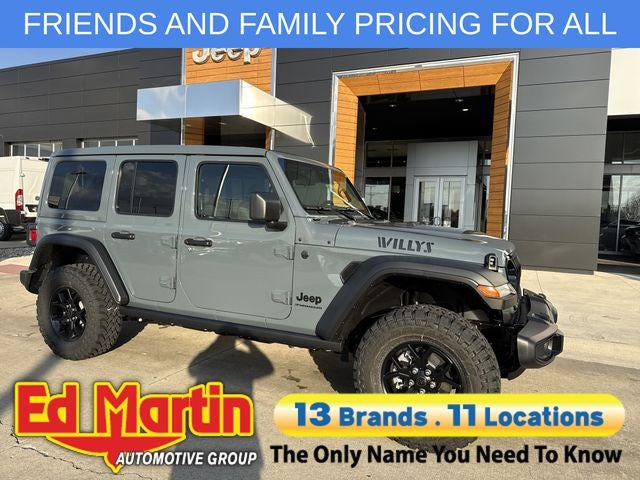 2026 Jeep Wrangler Willys 4 Door 4x4