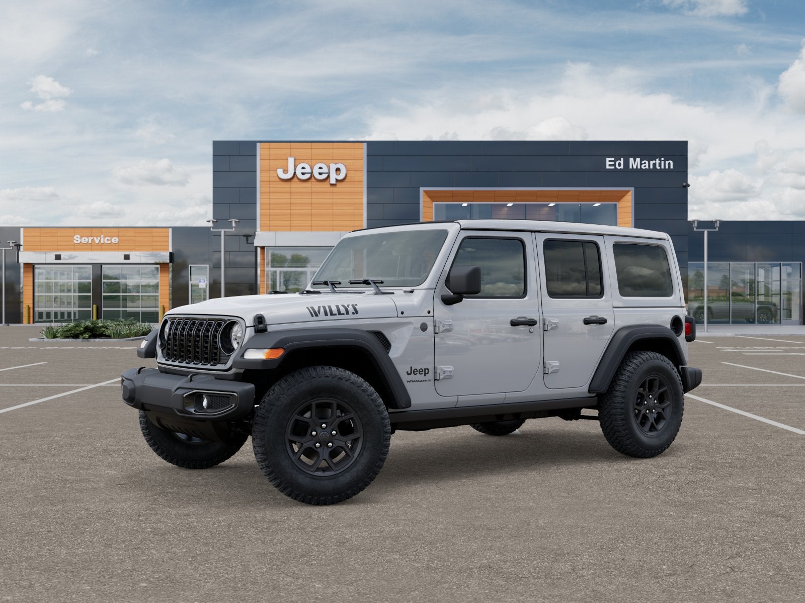 2025 Jeep Wrangler Willys 4 Door 4x4