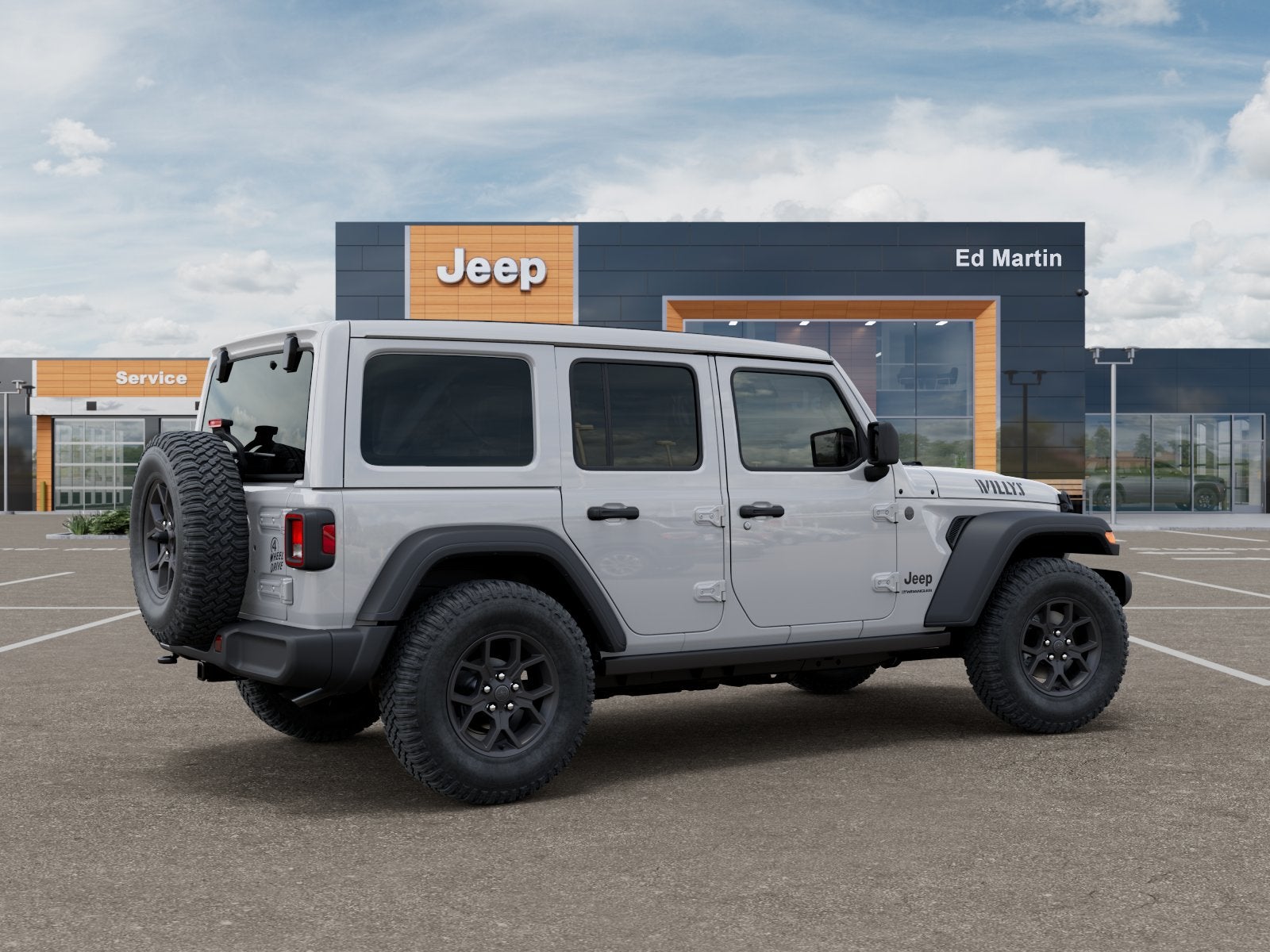 2025 Jeep Wrangler Willys 4 Door 4x4