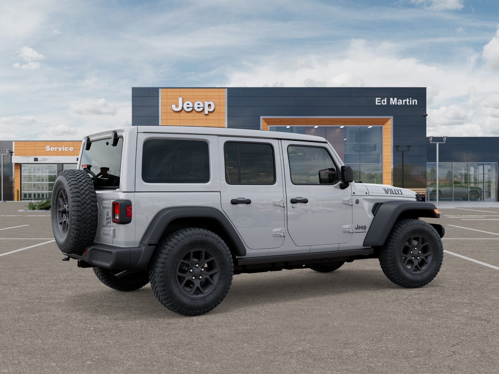 2025 Jeep Wrangler Willys 4 Door 4x4