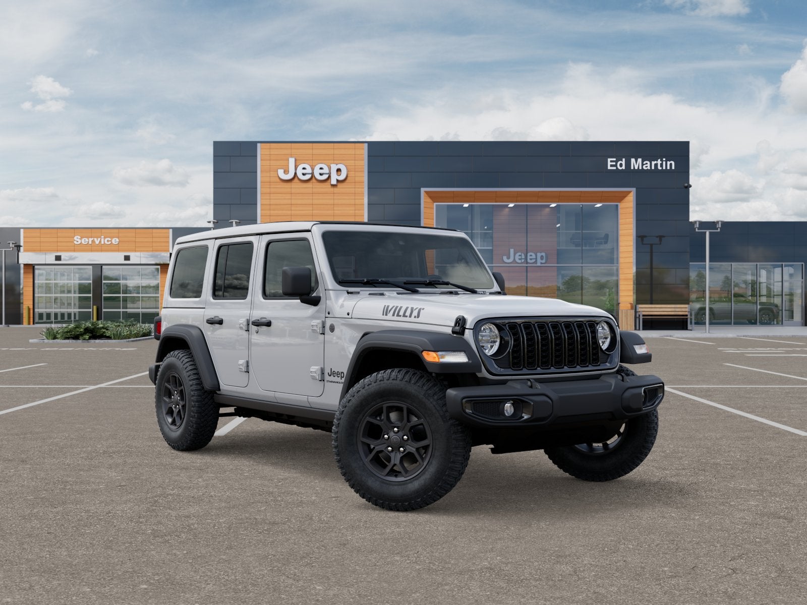 2025 Jeep Wrangler Willys 4 Door 4x4