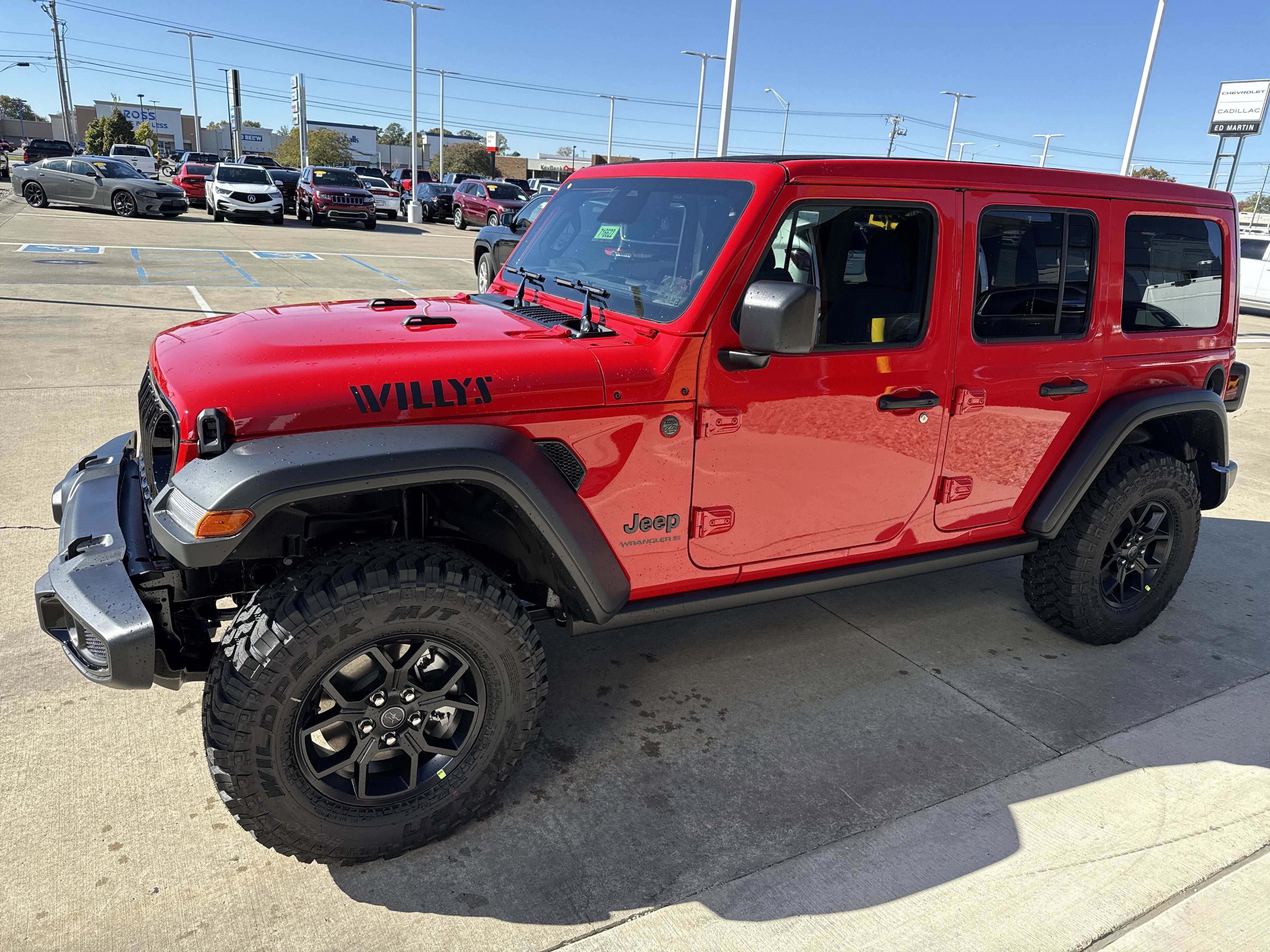 2026 Jeep Wrangler Willys 4 Door 4x4