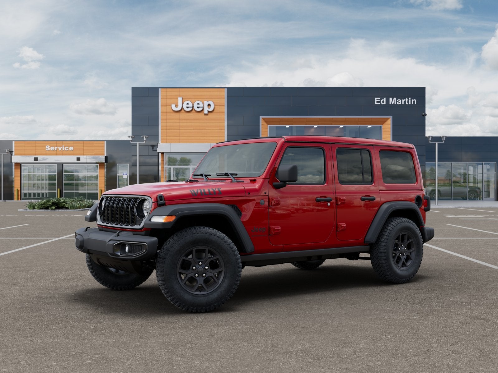 2026 Jeep Wrangler Willys 4 Door 4x4