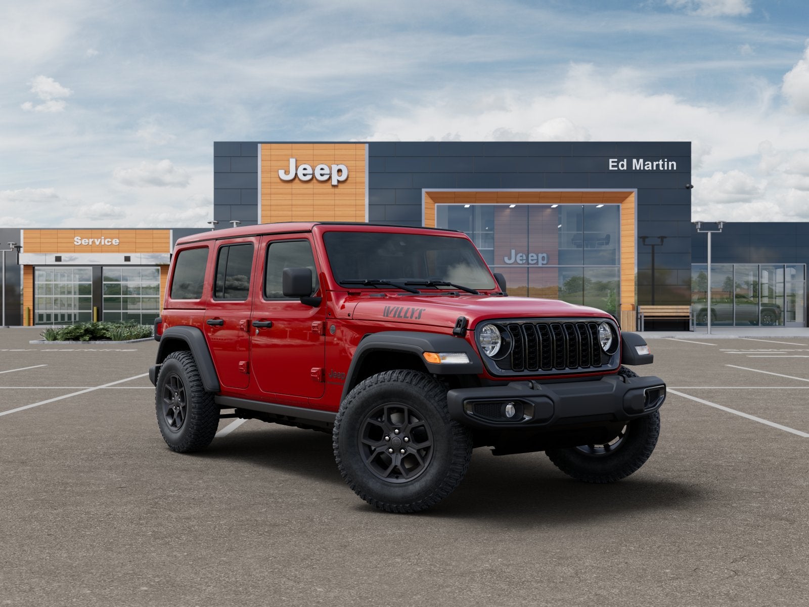 2026 Jeep Wrangler Willys 4 Door 4x4