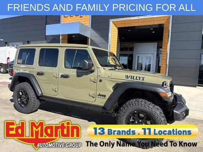 2026 Jeep Wrangler Willys 4 Door 4x4