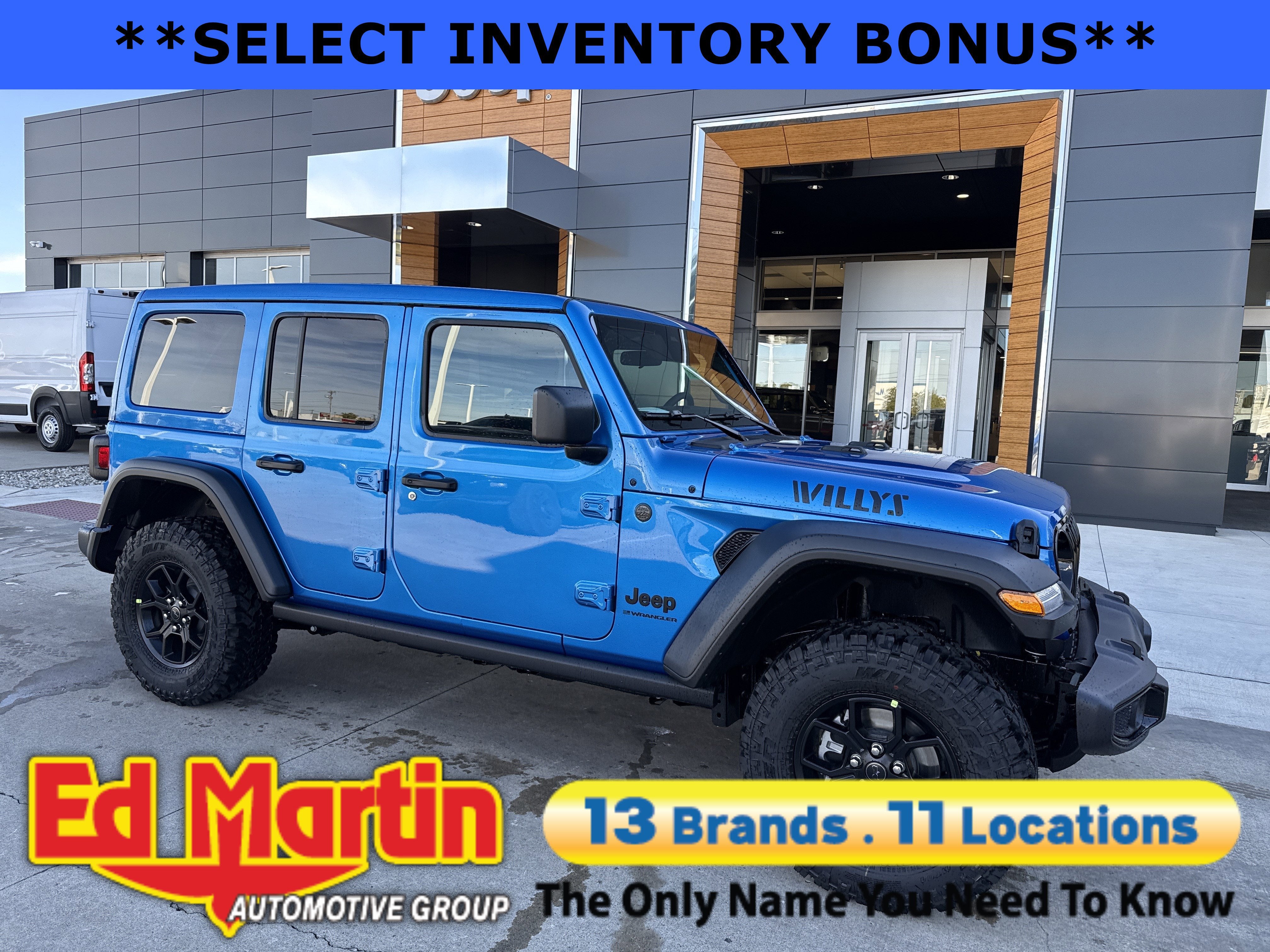 2026 Jeep Wrangler Willys 4 Door 4x4