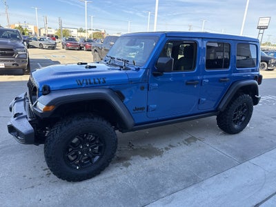 2026 Jeep Wrangler Willys 4 Door 4x4