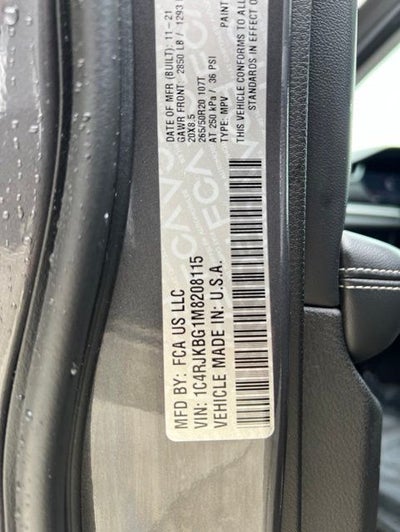 2021 Jeep Grand Cherokee L Limited
