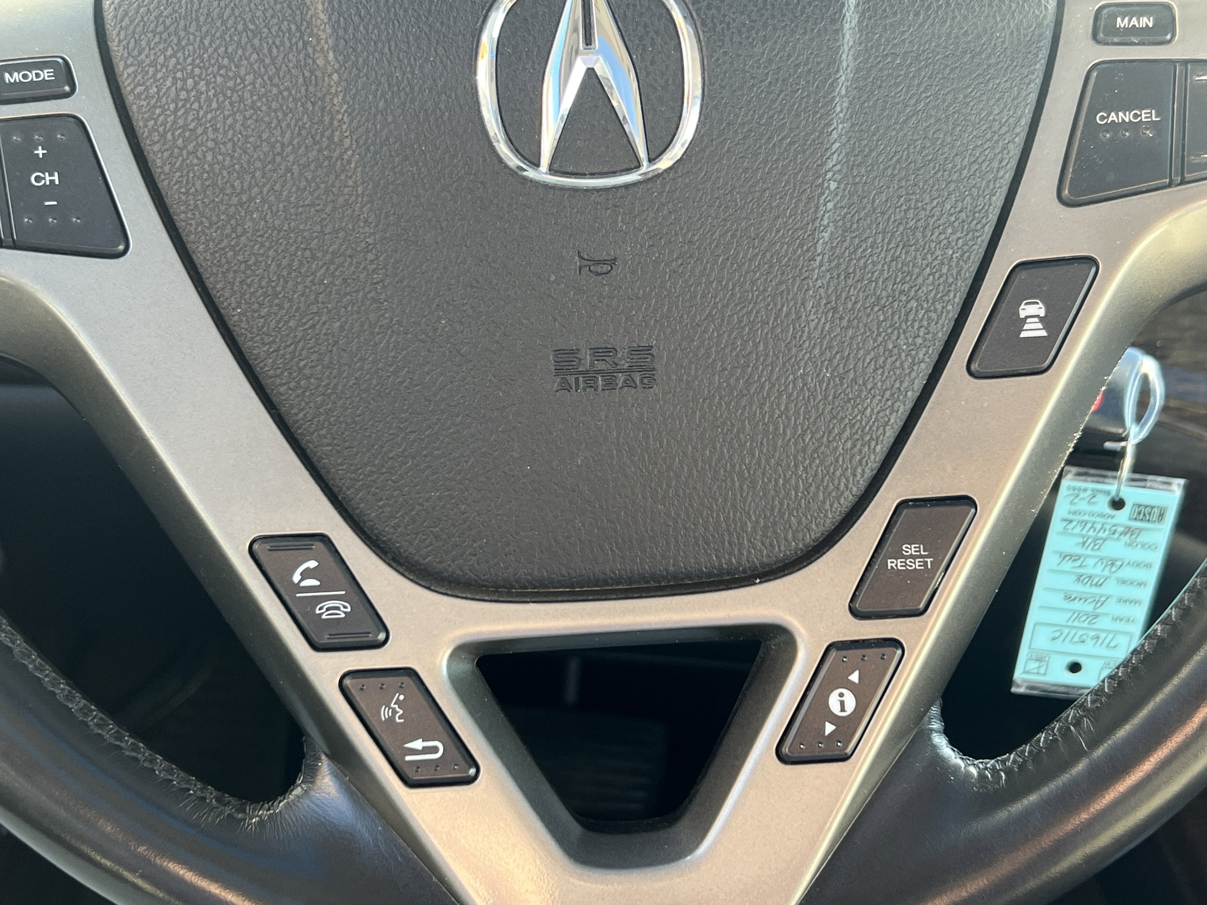 2011 Acura MDX Advance Pkg