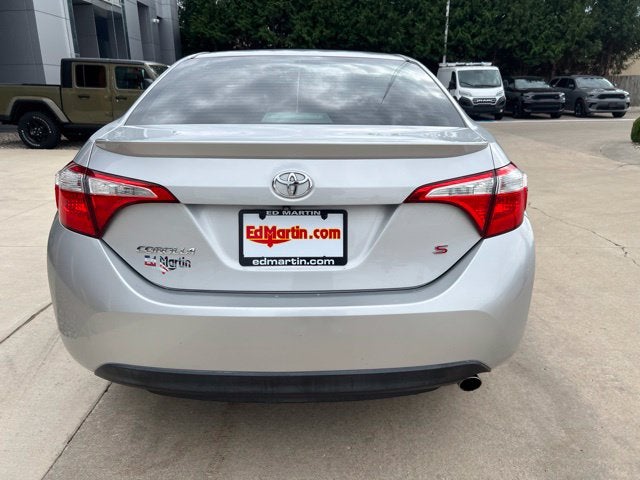2016 Toyota Corolla S Plus