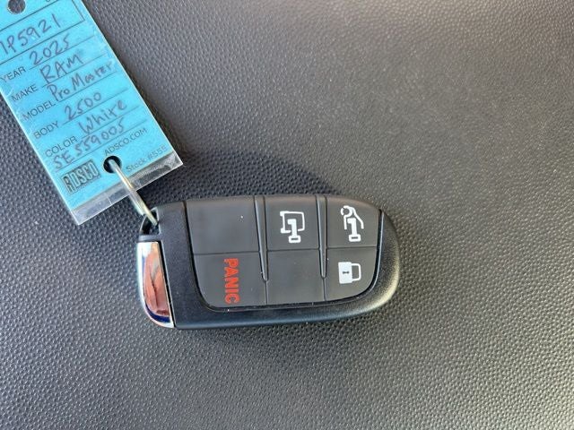 2025 RAM ProMaster 2500 High Roof 159 WB