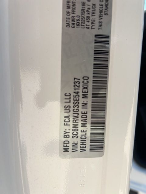 2025 RAM ProMaster 3500 High Roof