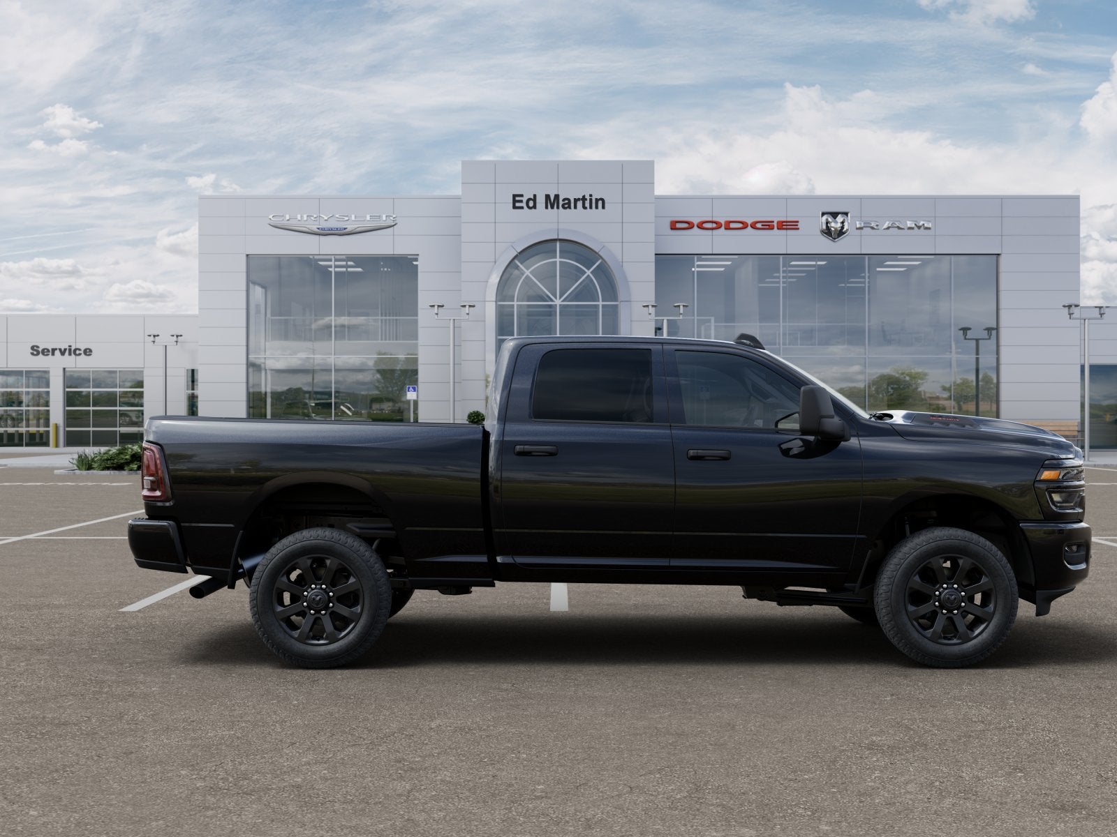 2026 RAM Ram 2500 Black Express 4x4 Crew Cab 6'4 Box