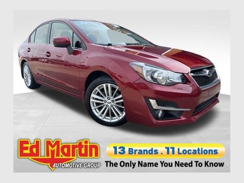 2016 Subaru Impreza 2.0i Premium