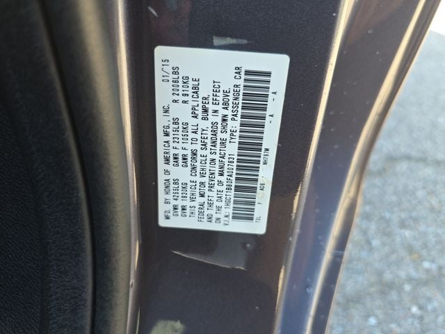 2015 Honda Accord EX-L