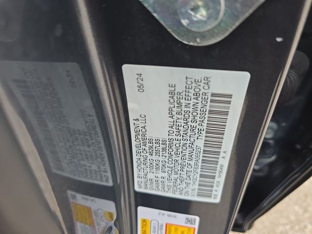 2024 Honda Accord Hybrid Touring