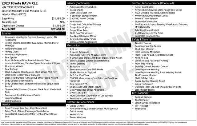 2023 Toyota RAV4 XLE