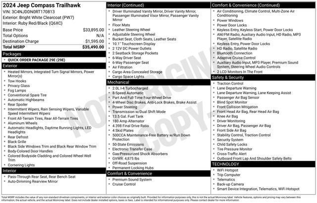 2024 Jeep Compass Trailhawk